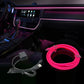 Ruban LED Voiture USB – Bande Lumineuse Intérieure Néon Flexible pour Tableau de Bord et Portes