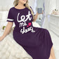 Robe longue de nuit pour femmes grandes tailles