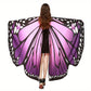 Ailes de papillon colorées pour femme – Accessoire de costume féerique pour soirée, carnaval et cosplay
