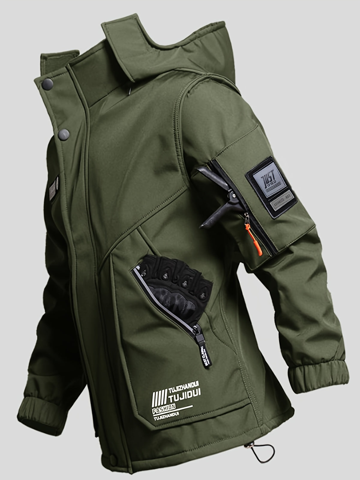 Ensemble d'hiver chaud en polaire épaisse pour hommes