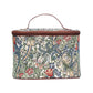 Trousse de toilette vintage à motifs floraux  Élégance et style rétro