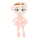 Peluche danseuse ballerine rose – Jouet doux et câlin pour enfants