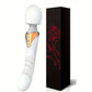 Vibromasseur Wand Rechargeable en Silicone – Double Stimulation Intime & Massage Relaxant