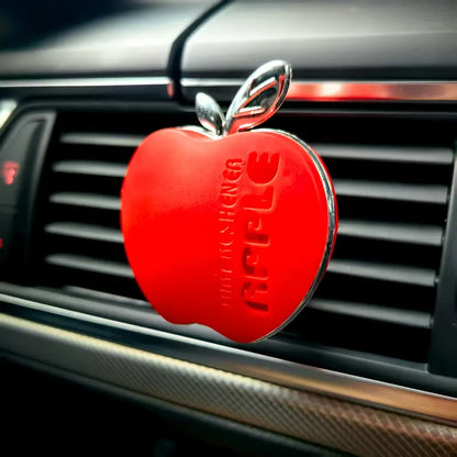 Désodorisant voiture pomme – Diffuseur parfum clip pour grille d’aération