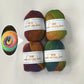 Lot de Pelotes de Laine Multicolore Dégradé – Fil à Tricoter Doux et Résistant pour Crochet & Tricot