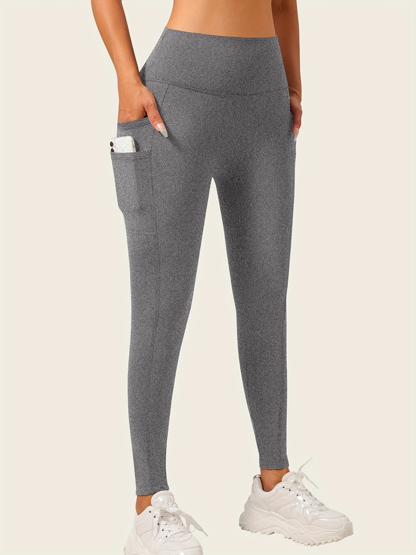 Leggings de yoga poche à ligne ciblée pour un développement sans complexe