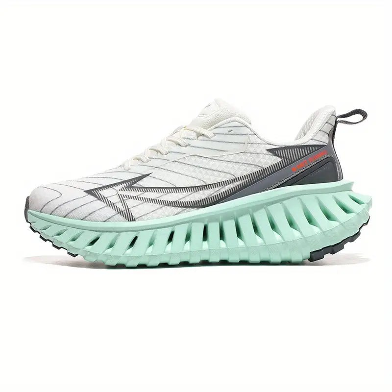 Baskets garçon – Chaussures de sport running bleu clair respirantes avec semelle amortissante tendance