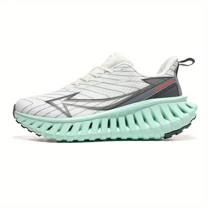 Baskets garçon – Chaussures de sport running bleu clair respirantes avec semelle amortissante tendance