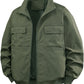 Veste d'extérieur grande taille pour homme