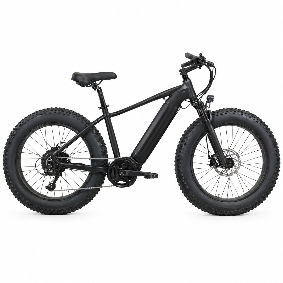 Fat Bike Électrique Tout-Terrain – Pneus Larges pour Sable, Neige et Chemins