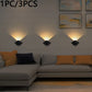 Applique Murale LED Moderne avec Détecteur de Mouvement – Luminaire d’Intérieur Design pour Couloir, Salon et Chambre