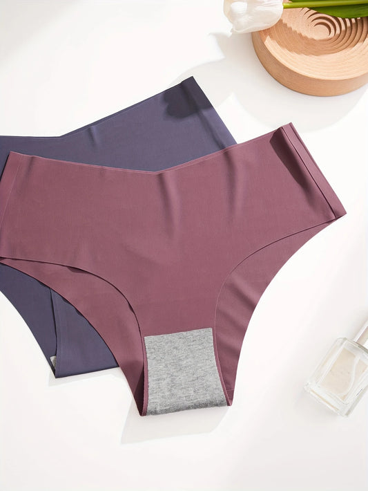 Lot de Culottes Invisibles Femme Sans Couture – Ultra Douces & Couleurs Sombres Élégantes