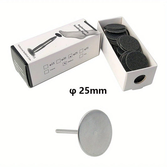 Disques Abrasifs Autocollants pour Râpe Électrique – Lot de 100 Recharges Grain pour Soins des Pieds