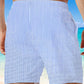 Short grande taille pour homme à séchage rapide avec imprimé à motif