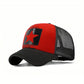 Casquette trucker homme noire étoile – Casquette respirante filet réglable streetwear