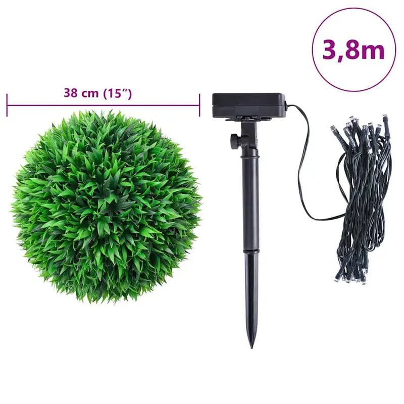 Boules Lumineuses LED Extérieures – Décoration Solaire Étanche pour Jardin, Terrasse et Fêtes