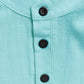 2 pièces Ensemble 100% Coton Chemise Homme Unie Légère Absorbant