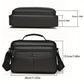 Sac bandoulière homme en cuir – Élégant et pratique pour le bureau et les voyages