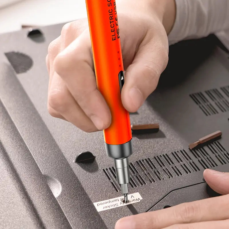Tournevis Électrique Rechargeable USB – Kit Multifonction avec Embouts de Précision pour Réparation