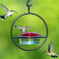 Mangeoire à Colibri Transparente – Distributeur de Nectar Suspendu pour Attirer les Oiseaux dans Votre Jardin