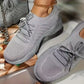 Baskets femme rouges – Chaussures de sport légères et respirantes pour running, fitness et loisirs