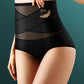 Lot de 2 Shorty Gainant Femme Taille Haute avec Tulle Croisé – Effet Sculptant, Maintien Ventre Plat et Silhouette Redessinée