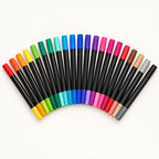 Feutres Acryliques Double Pointe Enfant – Lavables, de 24 à 168 Couleurs