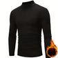 Sous-pull thermique homme – Lot de 6 cols roulés chauds – Sous-vêtements d’hiver respirants et confortables