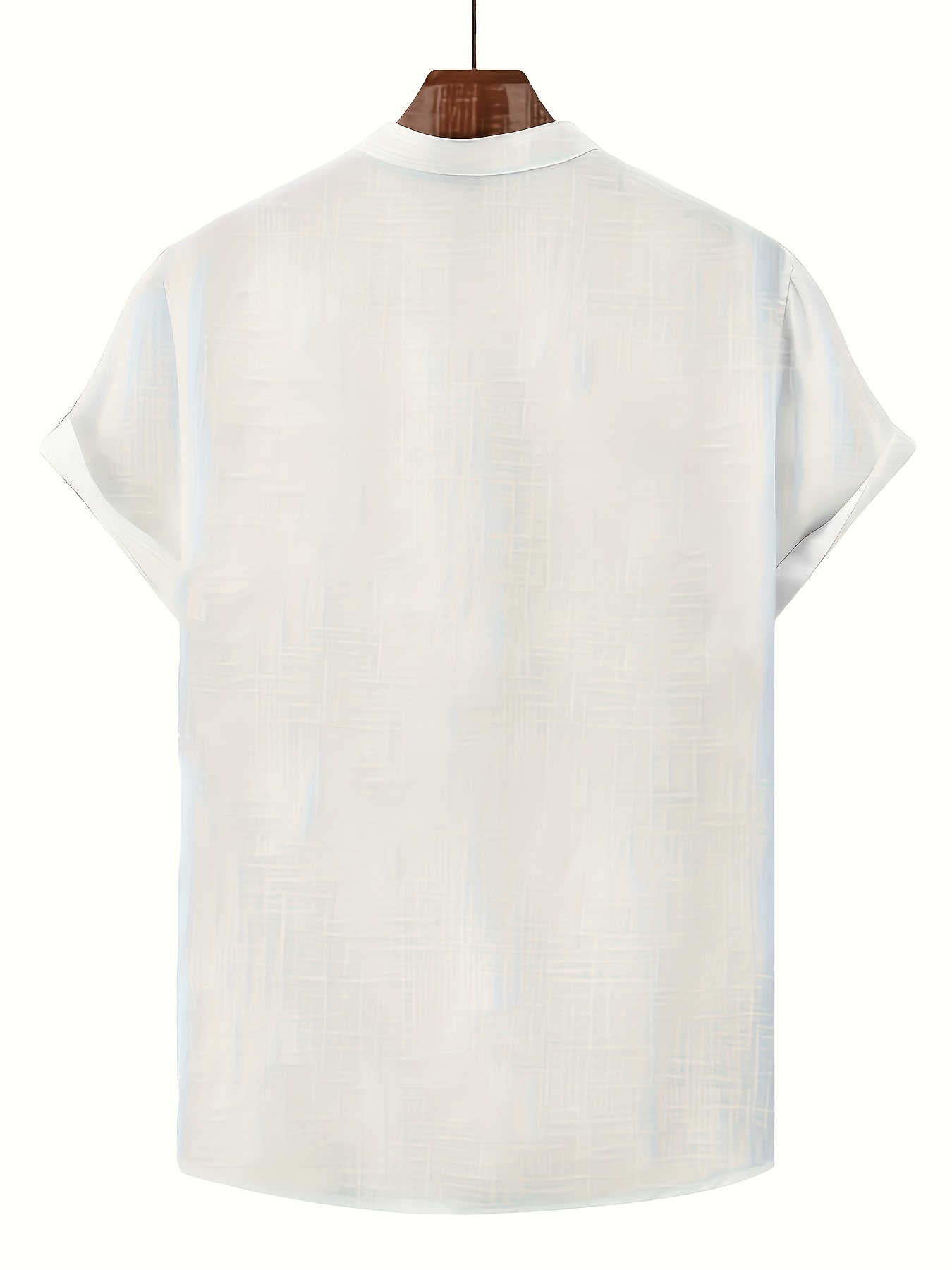 2 pièces Ensemble 100% Coton Chemise Homme Unie Légère Absorbant