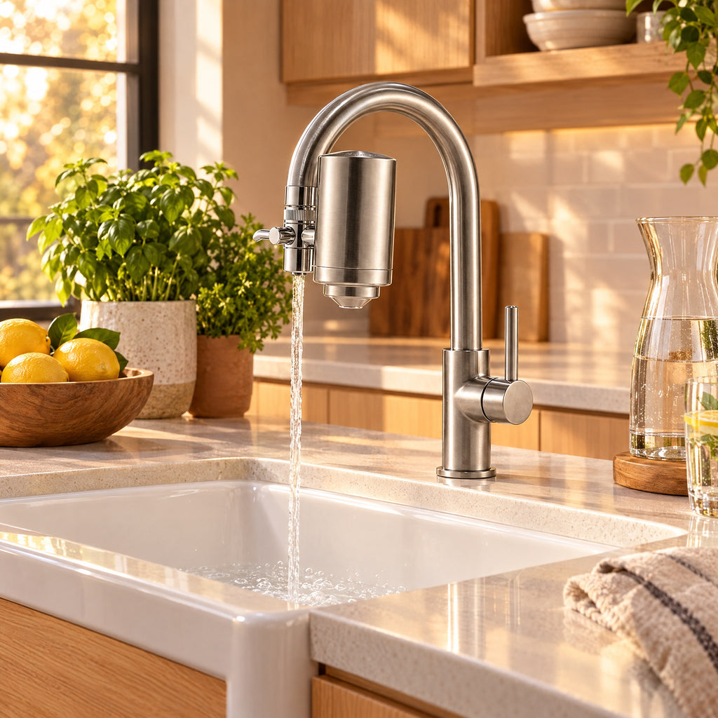 Filtre à Eau pour Robinet de Cuisine – Installation Rapide Tous Robinets