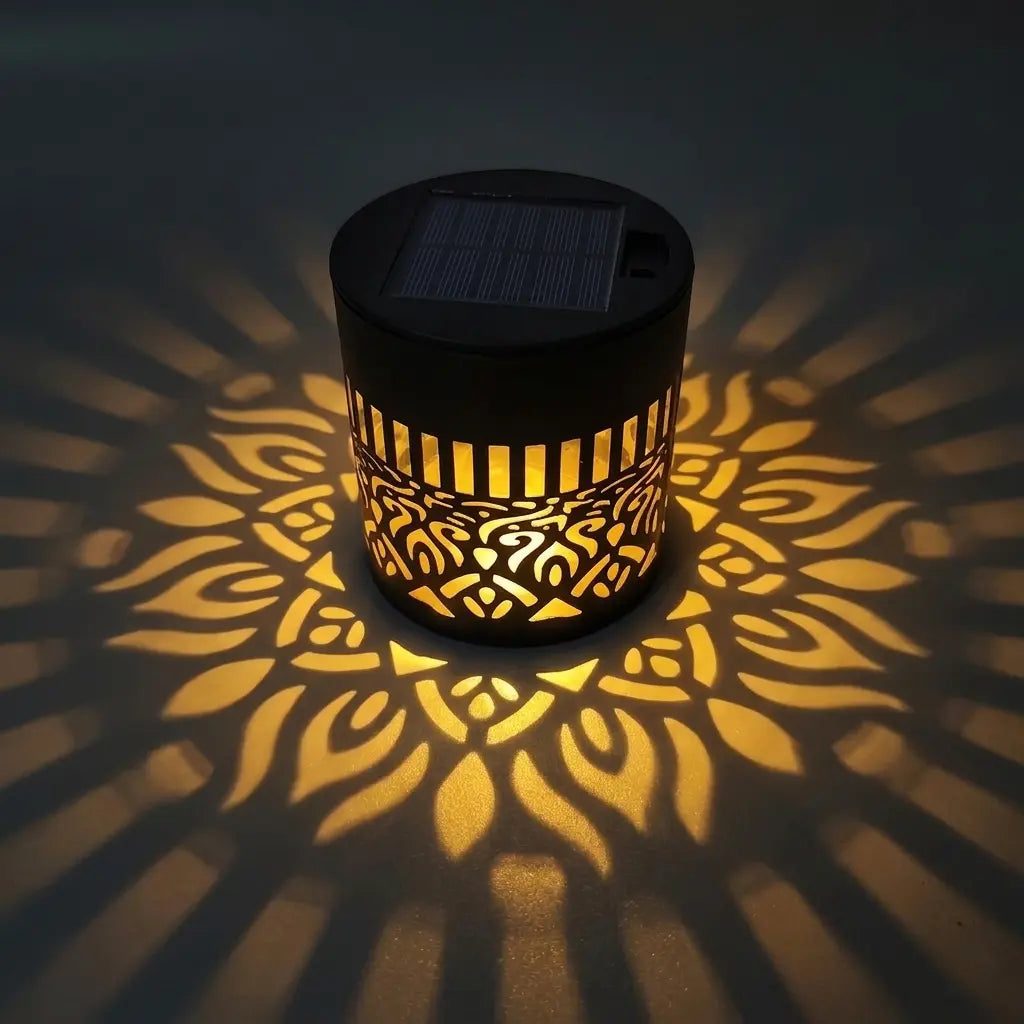 Lampe Solaire Fleur de Jardin Sans Fil – Éclairage Extérieur Automatique