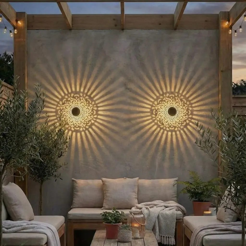 Lampe Solaire Fleur de Jardin Sans Fil – Éclairage Extérieur Automatique