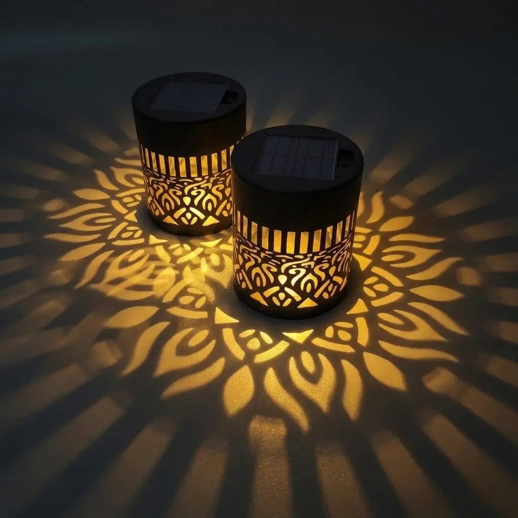 Lampe Solaire Fleur de Jardin Sans Fil – Éclairage Extérieur Automatique