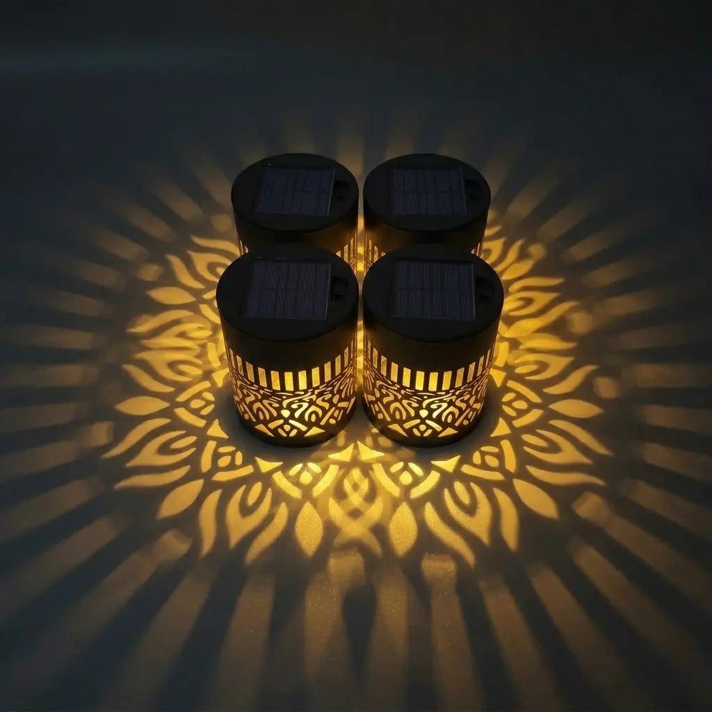 Lampe Solaire Fleur de Jardin Sans Fil – Éclairage Extérieur Automatique