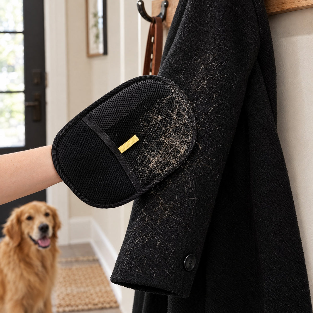 Gant Anti-Poils d'Animaux Réutilisable – Canapé, Vêtements, Voiture, Sans Recharge