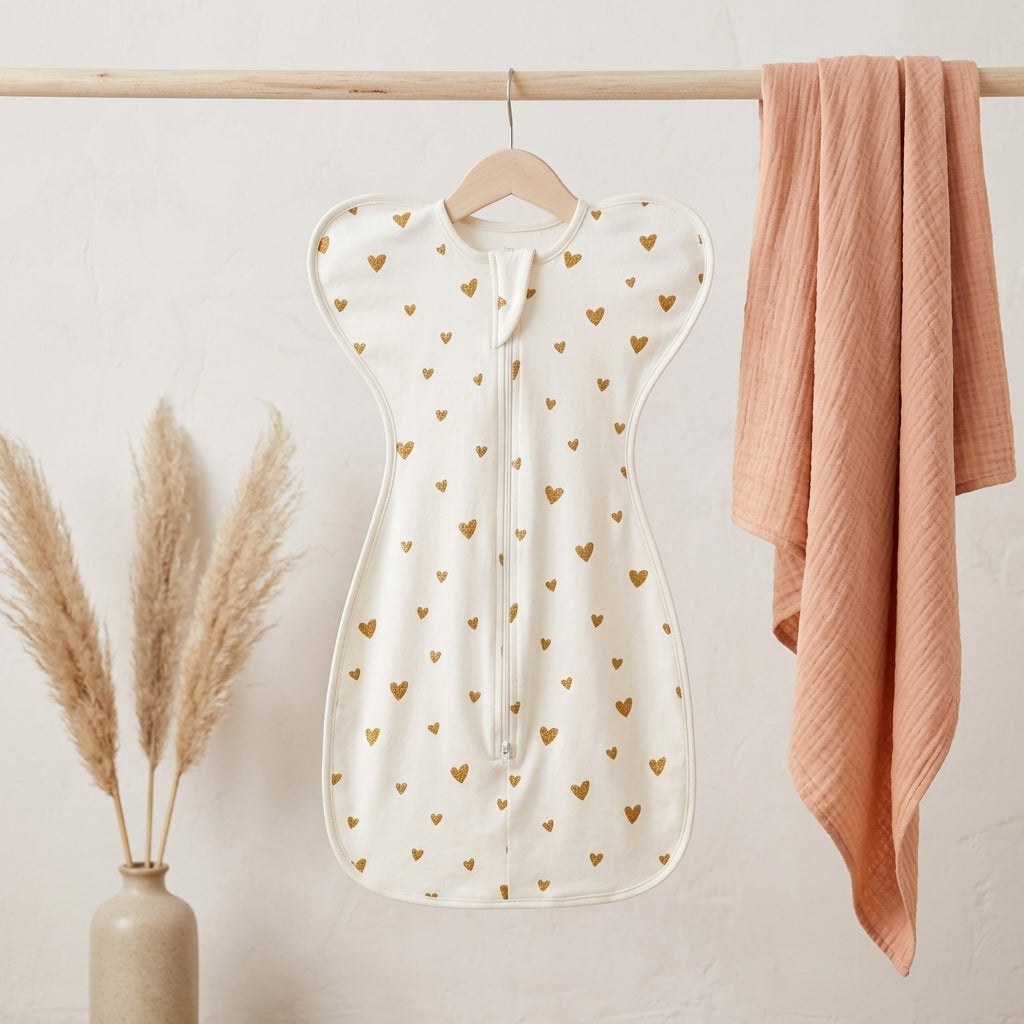 Gigoteuse d'emmaillotage bébé en coton TOG 1 à zip, de 0 à 6 mois