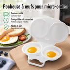 Pocheur à Œufs pour Micro-Ondes – Œufs Pochés Faciles et Rapides
