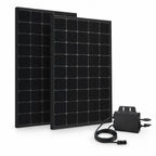 Kit Solaire de Balcon Prêt à Brancher – Panneaux et Micro-Onduleur