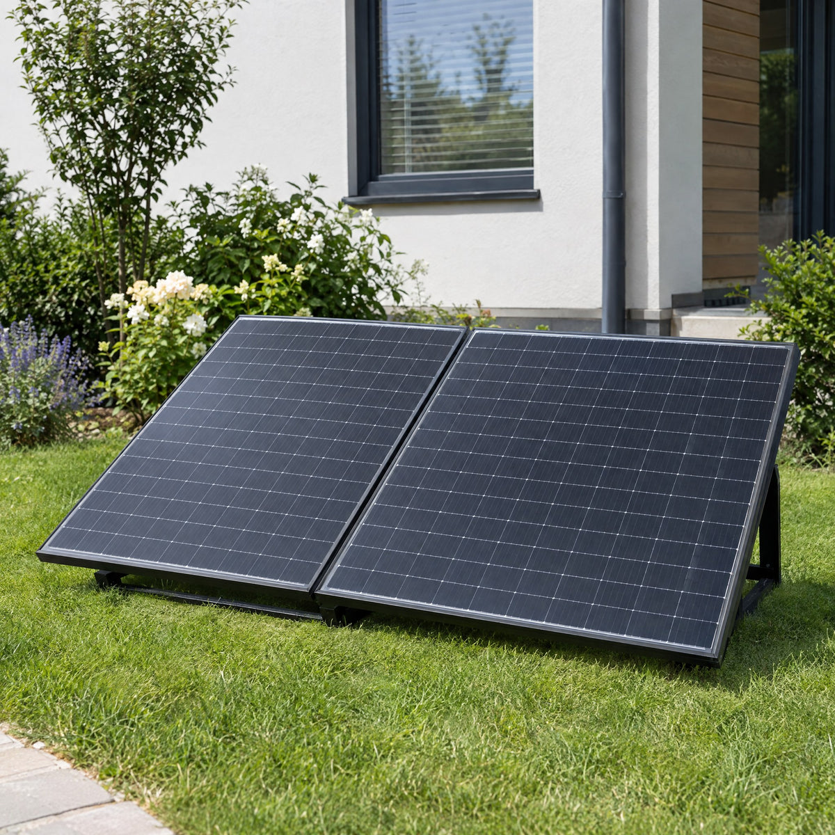 Kit Solaire de Balcon Prêt à Brancher – Panneaux et Micro-Onduleur