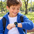 Montre connectée enfant 4G avec GPS, appel vidéo, caméra et bouton SOS