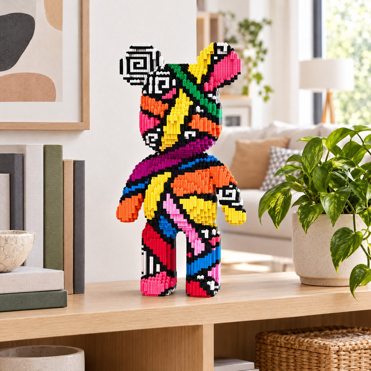 Un objet déco qu'on a construit soi-même