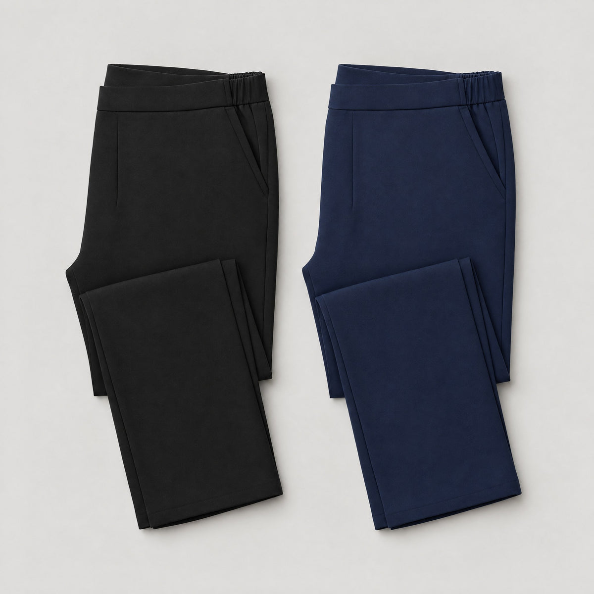 Pantalon Infroissable Femme Extensible – Respirant et Confortable, XS au 5XL