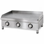 Plancha Gaz en Inox à 3 Brûleurs – Cuisine en Extérieur pour Toute la Tablée