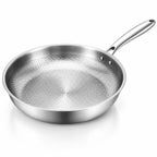 Poêle en Titane Sans PFAS – Cuisson Durable au Quotidien, 26, 28 ou 30 cm