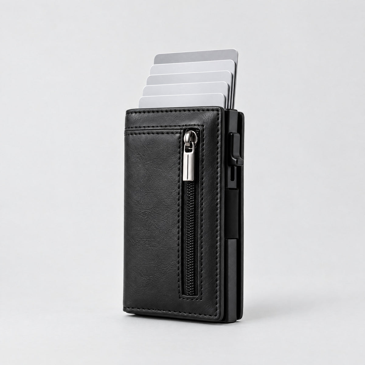 Portefeuille Porte-Cartes Homme Ultra-Fin – Compact, Cuir ou Carbone