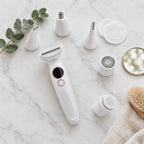 Rasoir Électrique Féminin 5 en 1 – Épilation Douce Visage, Corps et Jambes