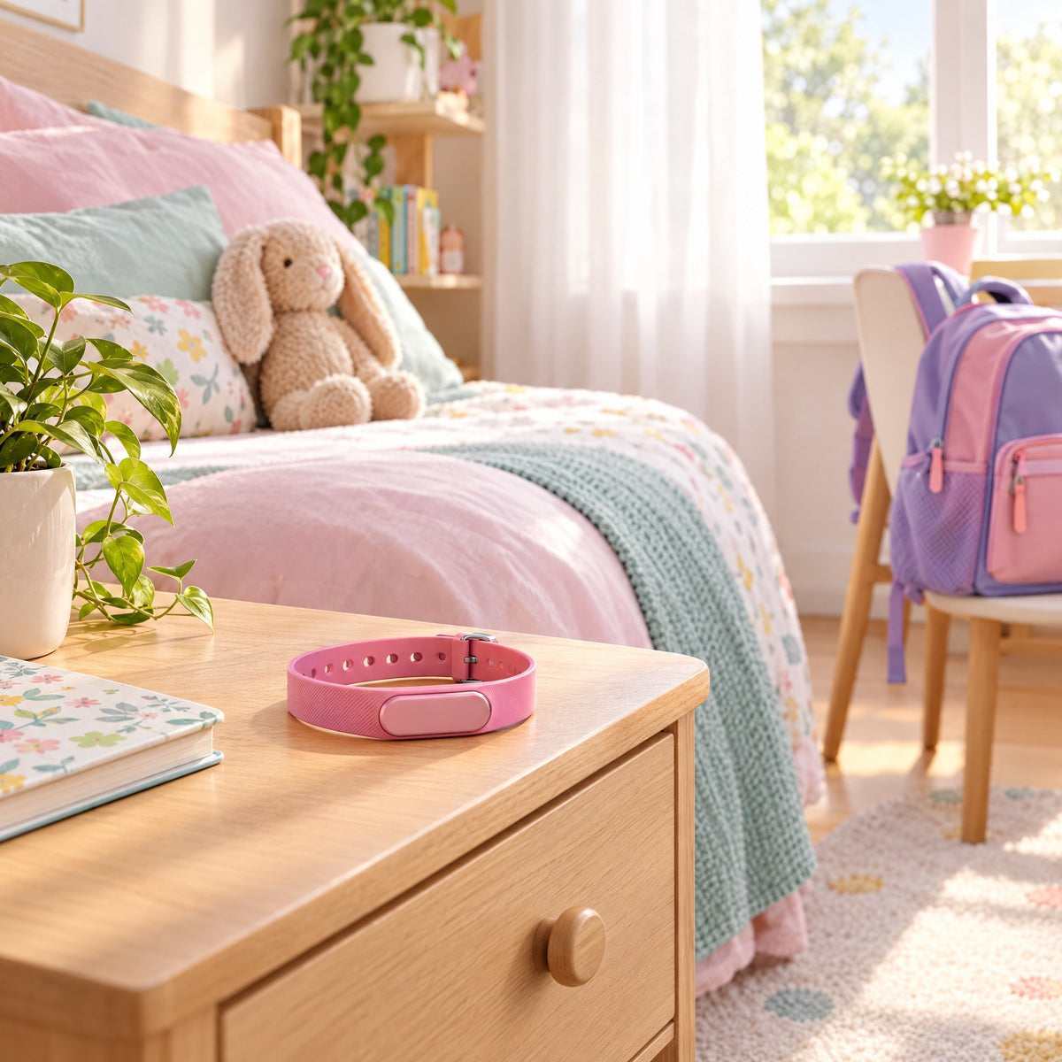 Réveil Vibrant pour Enfant Silencieux – Réveil Doux Sans Sonnerie