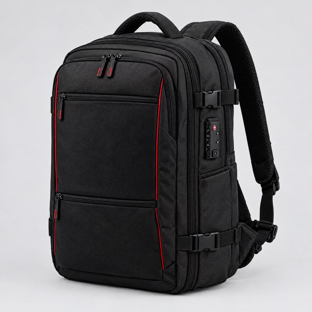 Sac à Dos Cabine Extensible avec Compression Sous Vide – Bagage à Main PC 17"