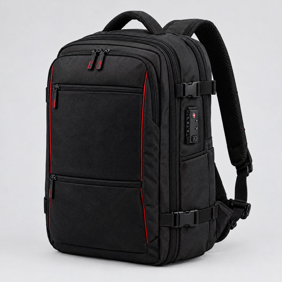Sac à Dos Cabine Extensible avec Compression Sous Vide – Bagage à Main PC 17"