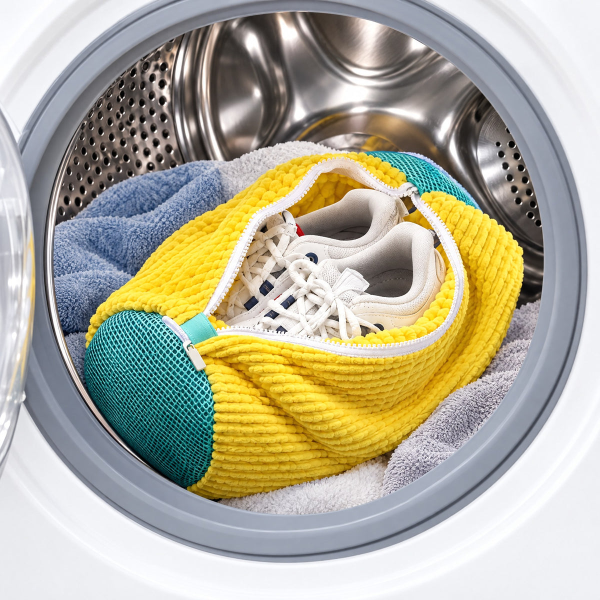Sac de Lavage pour Baskets en Machine – Protège Chaussures et Tambour